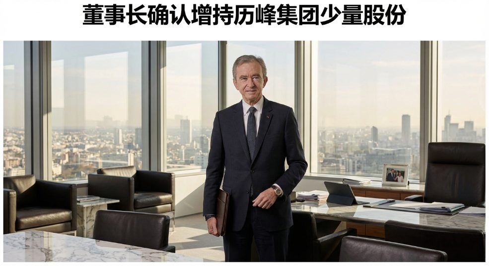 LVMH 董事长确认增持历峰集团少量股份