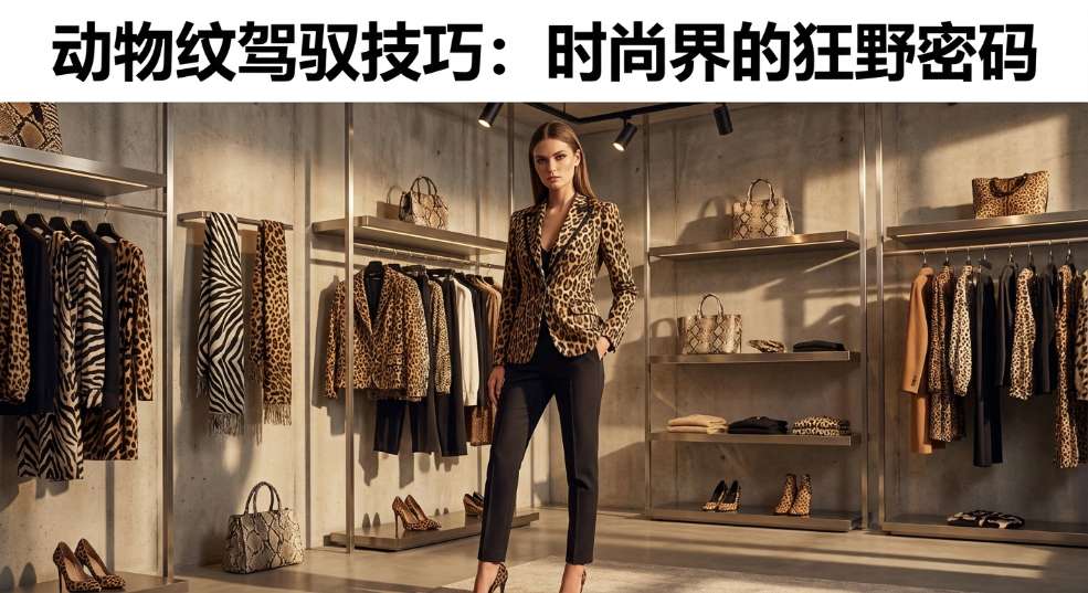动物纹驾驭技巧：时尚界的狂野密码