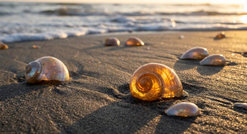 贝壳扣天然光泽：细看海洋之美与时尚的完美结合第一张图