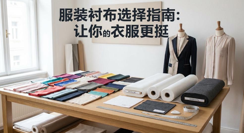 服装衬布选择指南：让你的衣服更挺拔耐穿