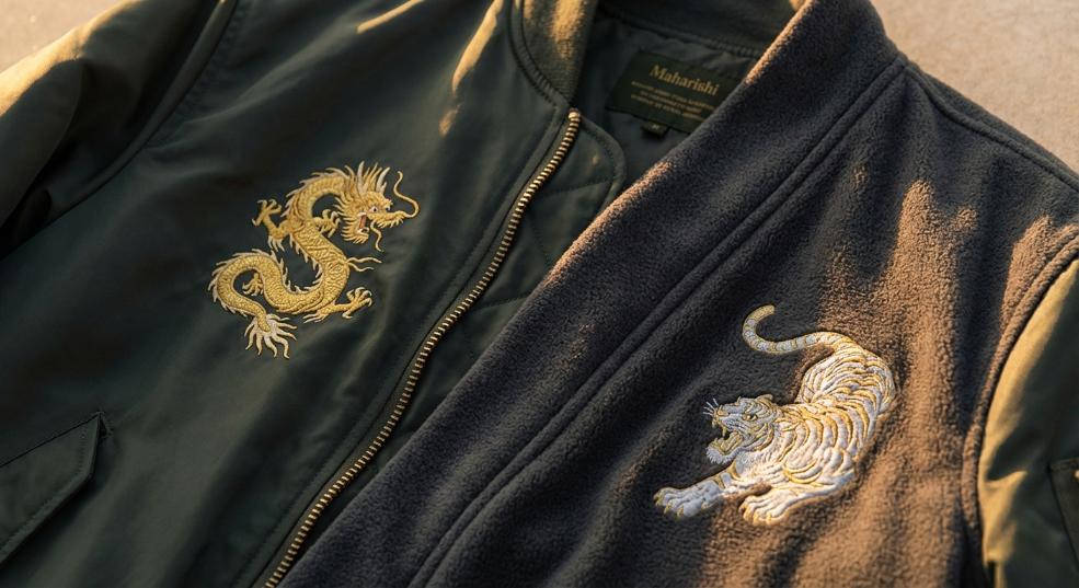 Maharishi 发布全新 2024 早秋系列第一张图