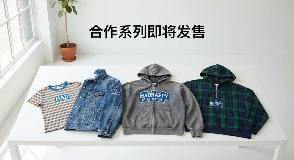 GAP x Madhappy 合作系列即将发售