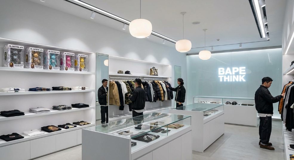 BAPE®︎ THINK 首家概念店将于东京原宿开业第一张图