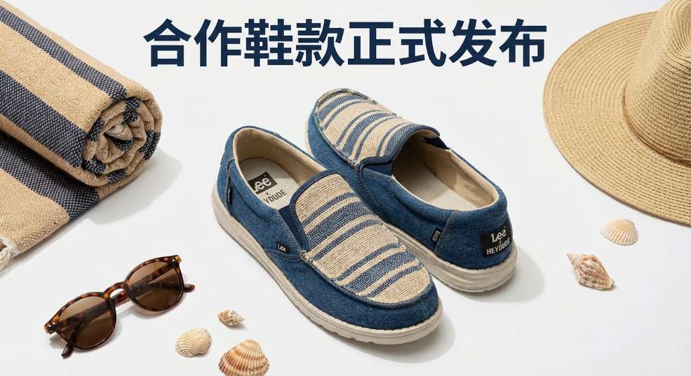 Lee x HEYDUDE 合作鞋款正式发布