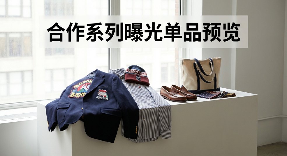 Brooks Brothers x Brain Dead 合作系列曝光单品预览