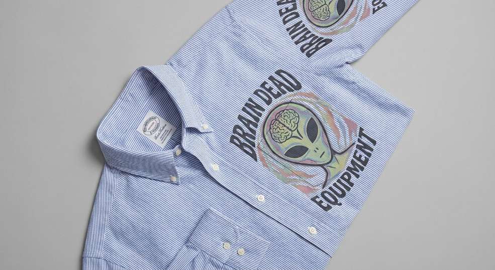 Brooks Brothers x Brain Dead 合作系列曝光单品预览第一张图