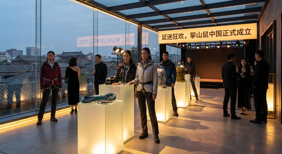 鼠迷狂欢，攀山鼠中国正式成立