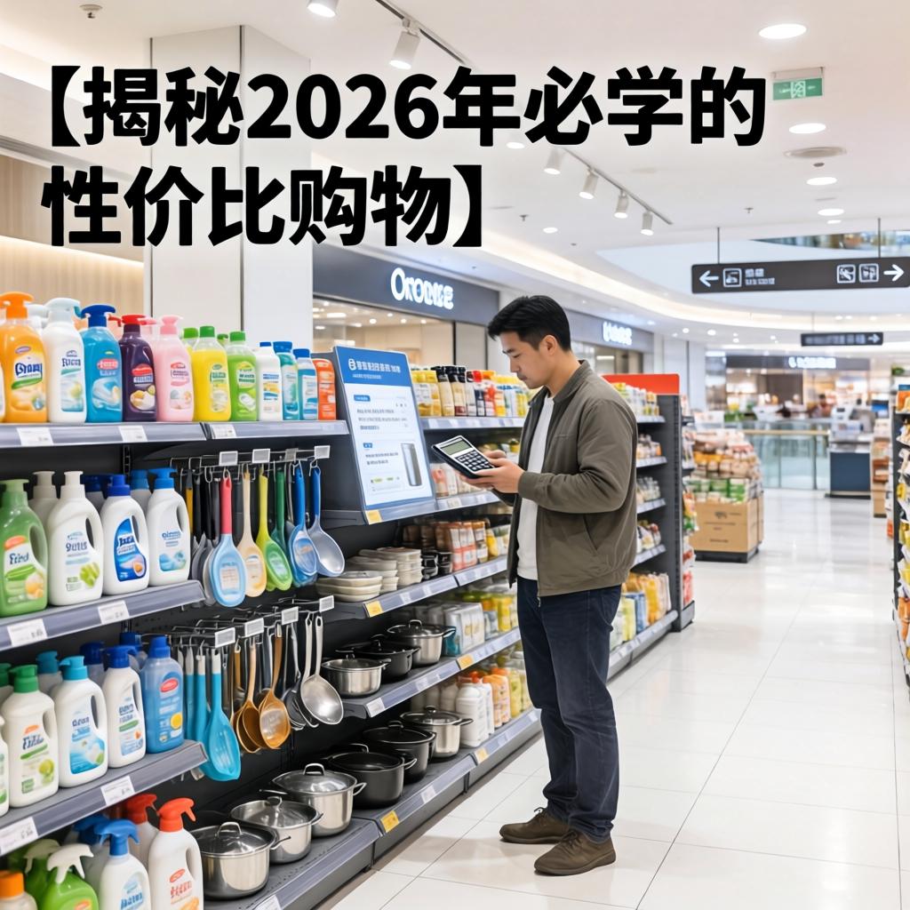 【揭秘2026年必学的性价比购物技巧，省钱不踩雷】