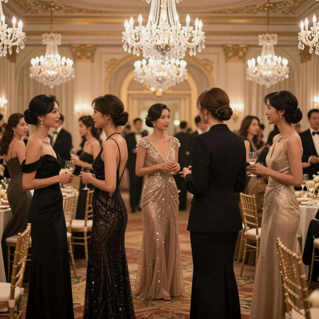 宴会礼服选择：让你在任何场合都熠熠生辉第三张图