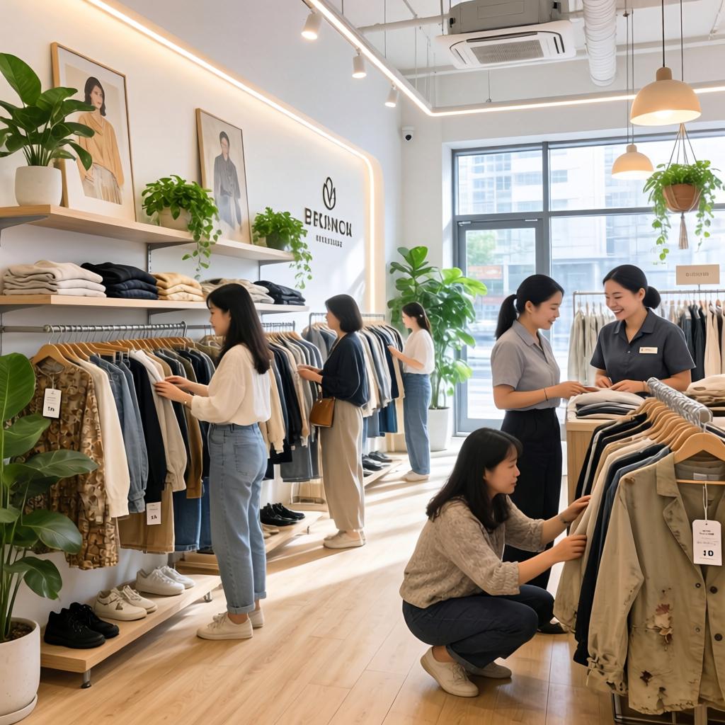 二手服装市场：变革中的潮流新风向第二张图