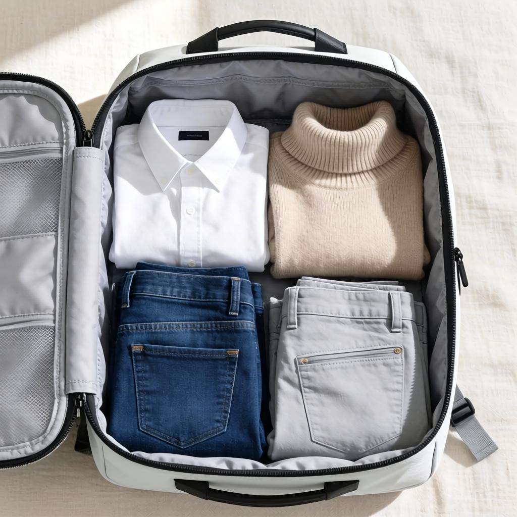 【旅行胶囊衣橱：打造轻松自由的完美出行穿搭】