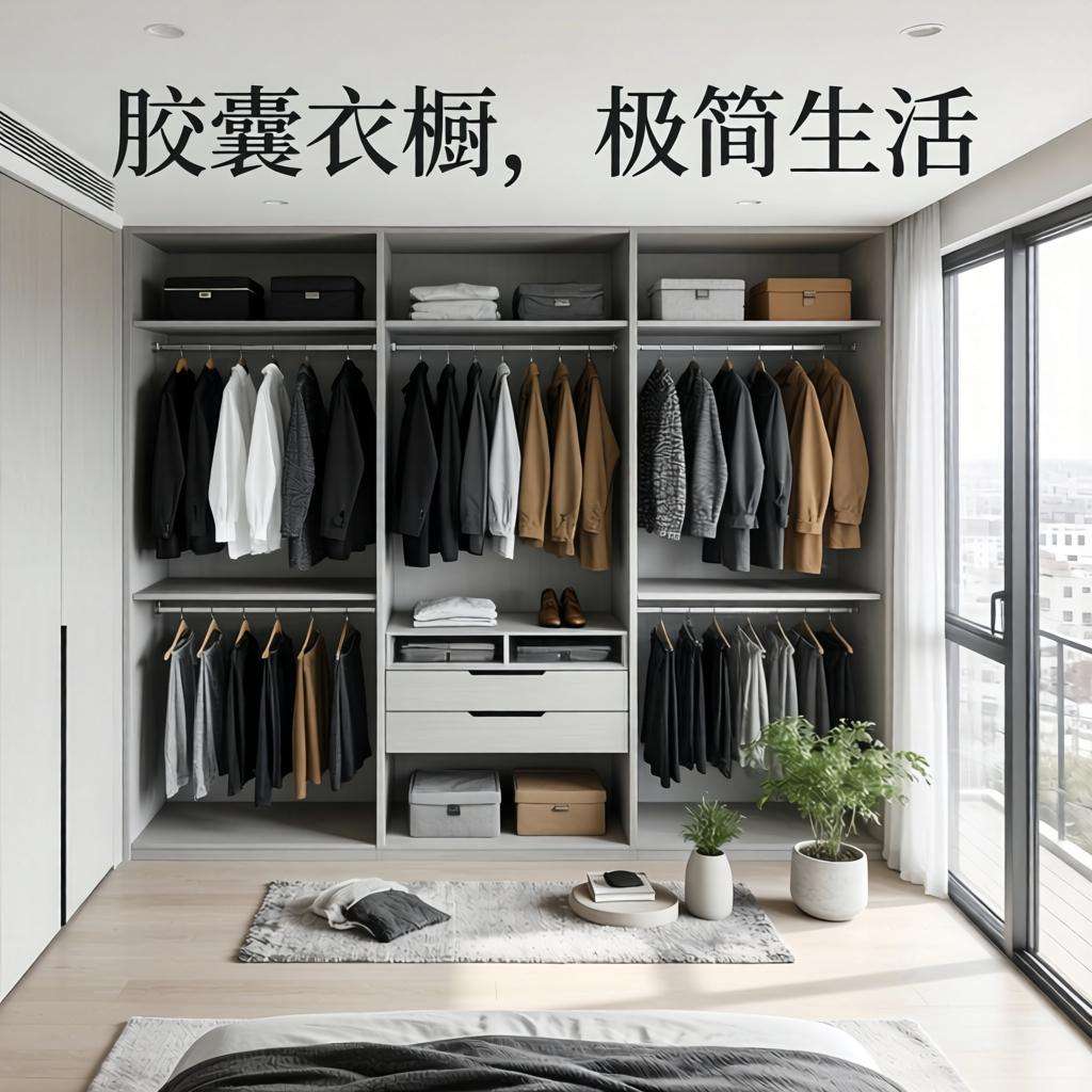 胶囊衣橱概念：打造高效、简约的衣着理想