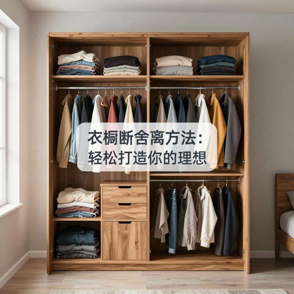 衣橱断舍离方法：轻松打造你的理想穿搭空间