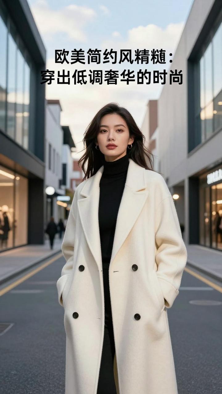 欧美简约风精髓：穿出低调奢华的时尚哲学