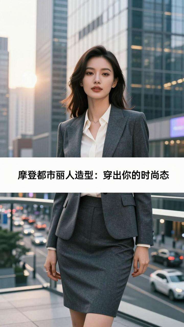 摩登都市丽人造型：穿出你的时尚态度与自信风采