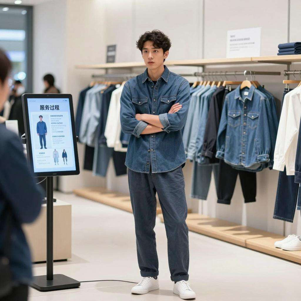 潮流新宠！牛仔衬衫中性风穿搭指南让你焕发无限魅力第一张图