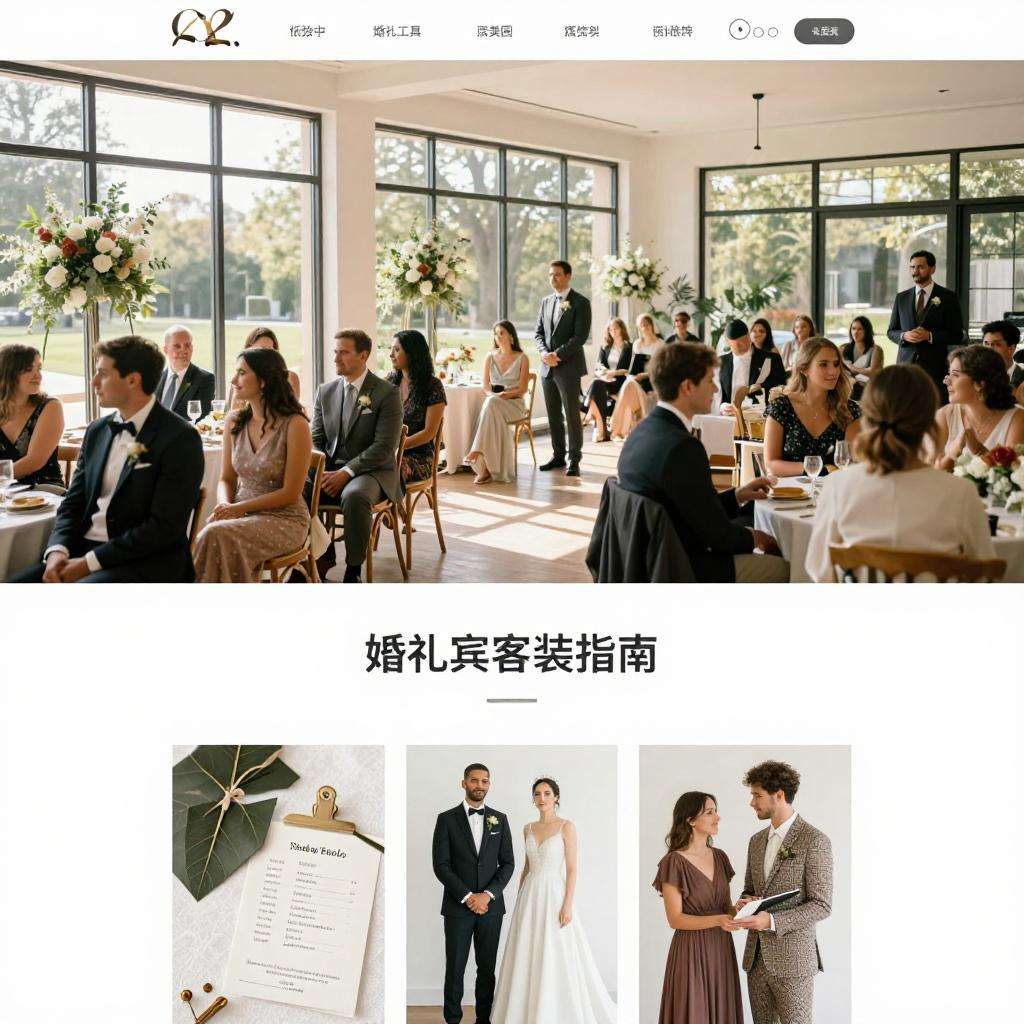 婚礼宾客着装指南：轻松应对各种场合的智慧穿搭