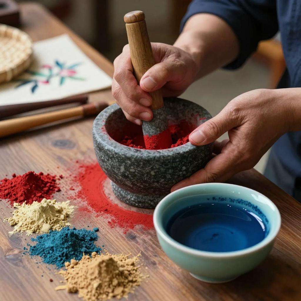 湘绣色彩表现：细节里的中华瑰宝，鲜为人知的艺术秘密第二张图