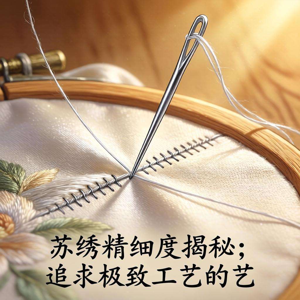苏绣精细度揭秘：追求极致工艺的艺术瑰宝
