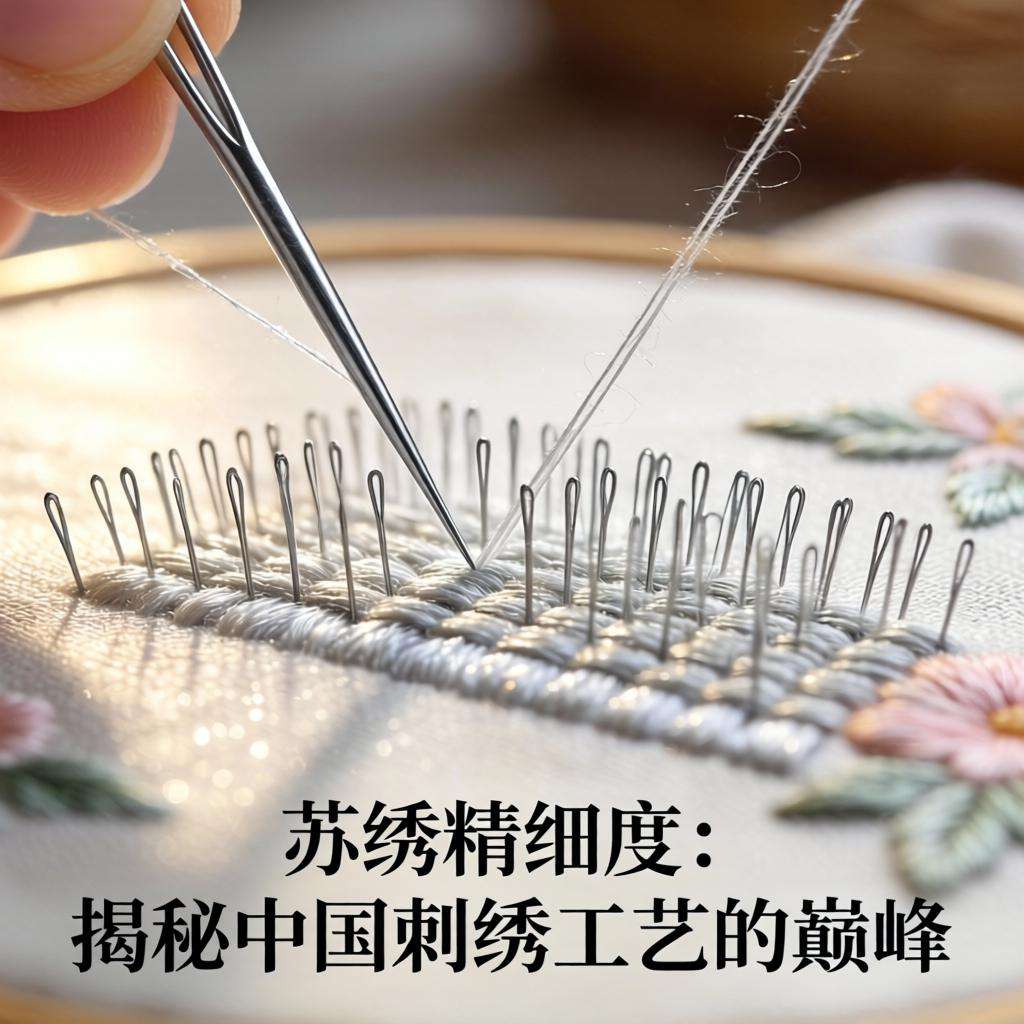 苏绣精细度：揭秘中国刺绣工艺的巅峰之作