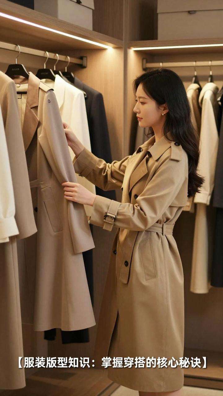 【服装版型知识：掌握穿搭的核心秘密，变身时尚达人】