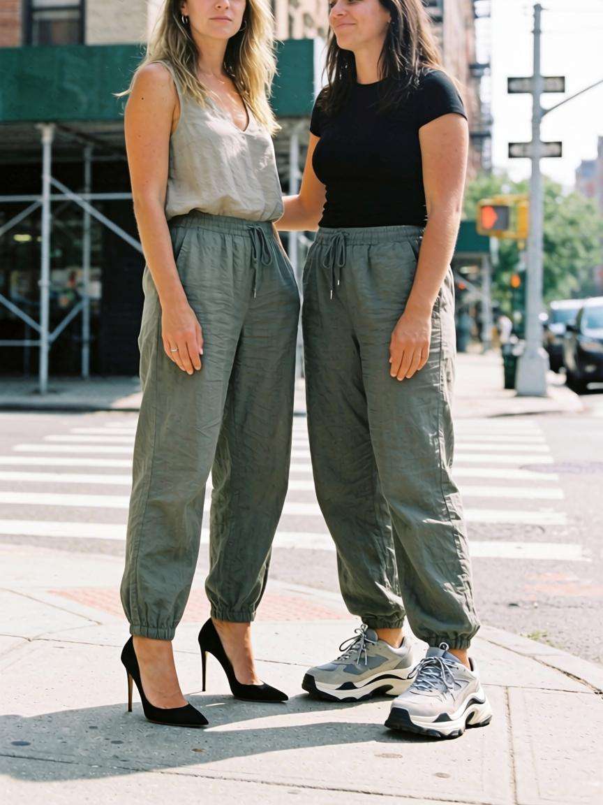 鞋子整体平衡:穿搭的黄金法则与实战秘籍 鞋子整体平衡:穿搭的黄金法则与实战秘籍第三张图