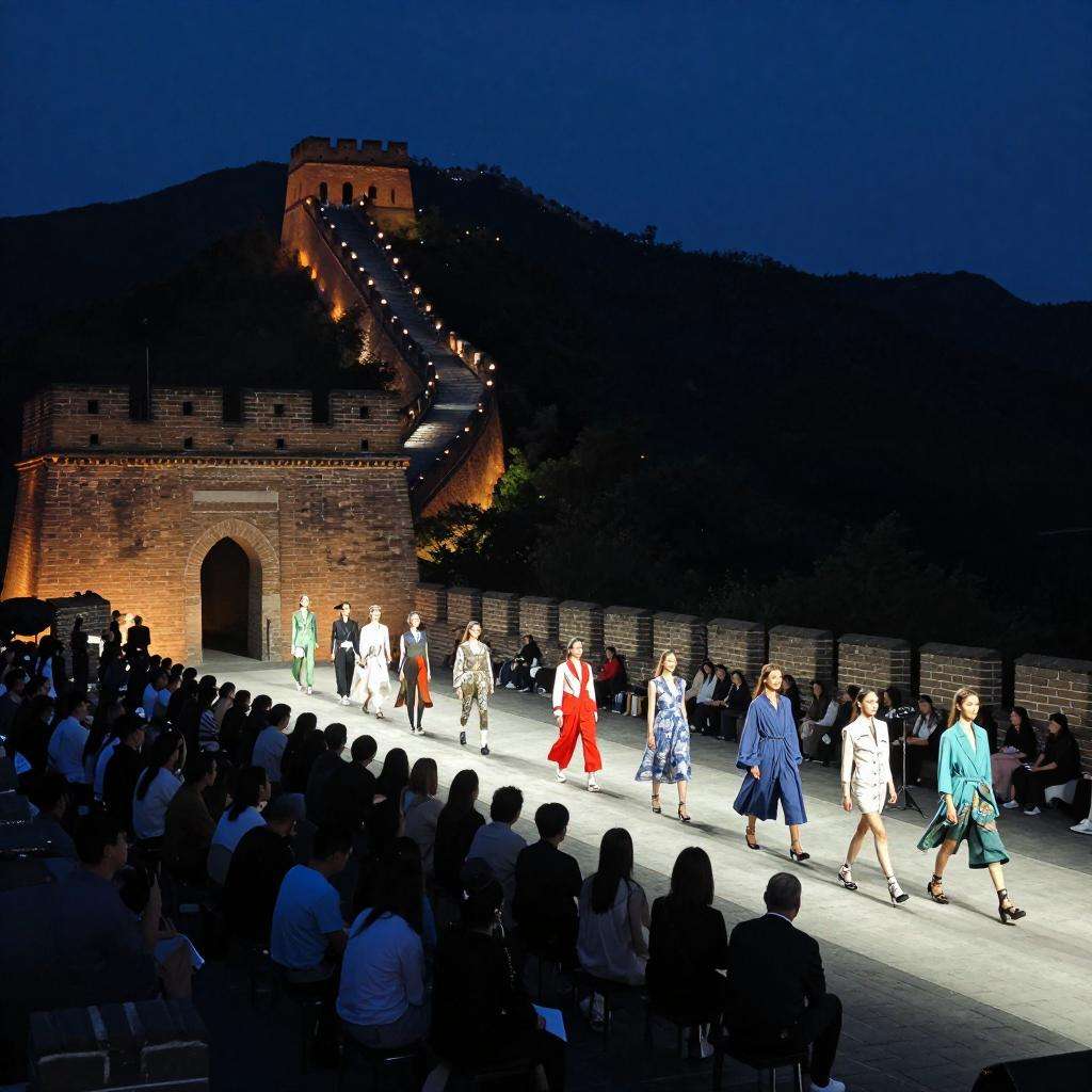 科技猫人首登长城，引领热感之巅第一张图