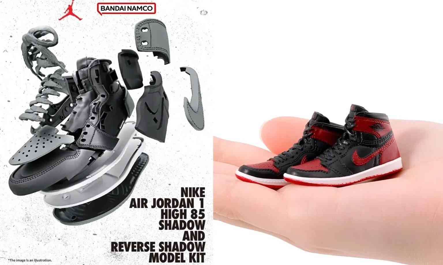 万代推出 Air Jordan I High ’85 收藏模型