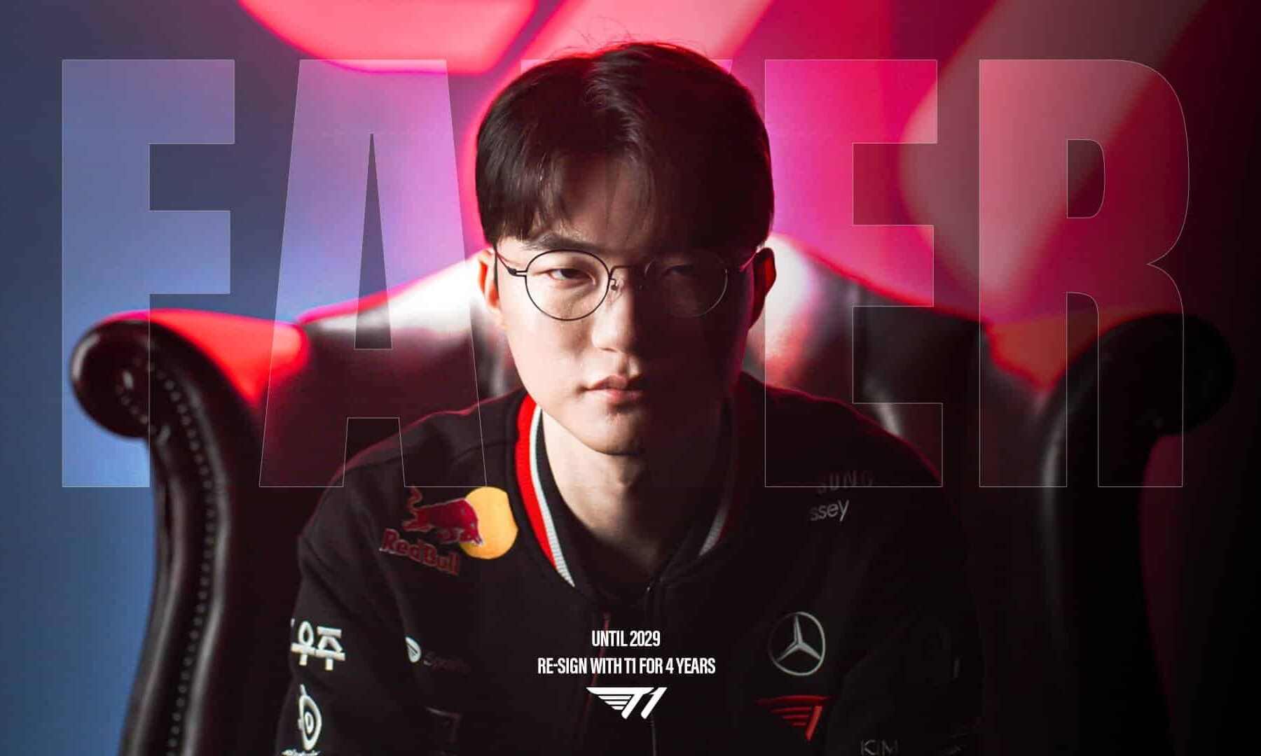 Faker 宣布与 T1 续约至 2029 年