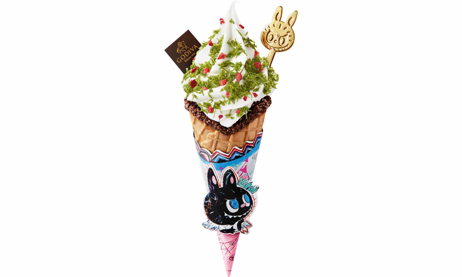 GODIVA x LABUBU 联名冰品正式发布