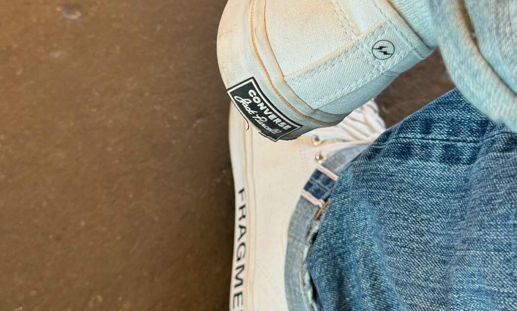 藤原浩亲晒 fragment design x CONVERSE 全新合作鞋款