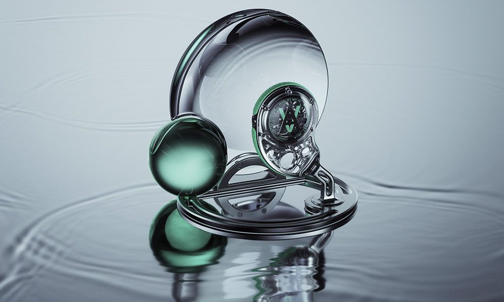 HUBLOT 宇舶表携手 Daniel Arsham 瞩目推出 ARSHAM DROPLET 怀表