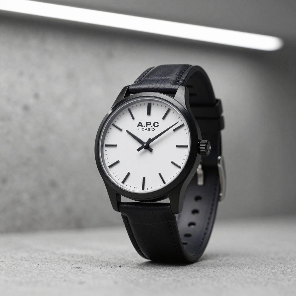 A.P.C. x CASIO 最新限量系列腕表发布