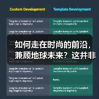 如何走在时尚的前沿，兼顾地球未来？这并非一句口号，而是一场“可持续时尚”的革命。你是否曾在快时尚潮流中感到迷失？或许，未