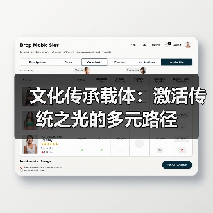 文化传承载体：激活传统之光的多元路径（图3）