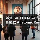 近赏 BALENCIAGA 最新鞋款 Anatomic Runner（图4）