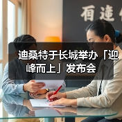 迪桑特于长城举办「迎峰而上」发布会（图2）