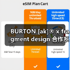 BURTON [ak]® x fragment design 合作系列即将登场（图3）