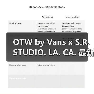 OTW by Vans x S.R. STUDIO. LA. CA. 最新合作系列即将登场（图4）
