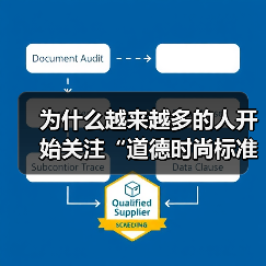 为什么越来越多的人开始关注“道德时尚标准”？也许你会好奇：穿衣的背后，是否隐藏着我们对责任与伦理的坚守？一件时尚的服装，除了外观和价格，是否还能折射出一个人的价（图2）