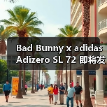 Bad Bunny x adidas Adizero SL 72 即将发布（图3）