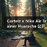 Corteiz x Nike Air Trainer Huarache 公开全新材质版本（图3）