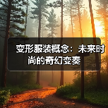 变形服装概念:未来时尚的奇幻变奏(图2) 变形服装概念:未来时尚的奇幻变奏(图2)