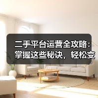 二手平台运营全攻略：掌握这些秘诀，轻松变身行业高手（图3）