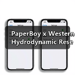 PaperBoy x Western Hydrodynamic Research 全新合作系列发布(图3) PaperBoy x Western Hydrodynamic Research 全新合作系列发布(图3)