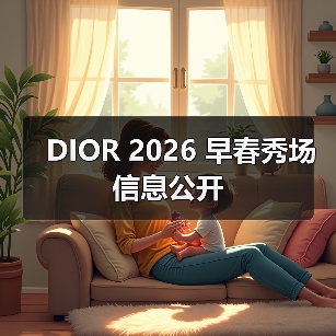 DIOR 2026 早春秀场信息公开(图3) DIOR 2026 早春秀场信息公开(图3)