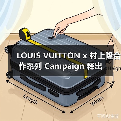 LOUIS VUITTON x 村上隆合作系列 Campaign 释出（图2）