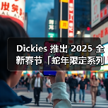 Dickies 推出 2025 全新春节「蛇年限定系列」（图1）