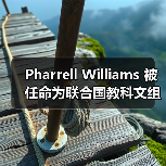 Pharrell Williams 被任命为联合国教科文组织亲善大使（图2）