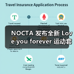 NOCTA 发布全新 Love you forever 运动套装（图3）